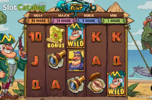 Скрин2. Fortune of Flint слот