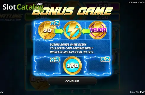 Скрин3. Fortune Power Hold & Win слот