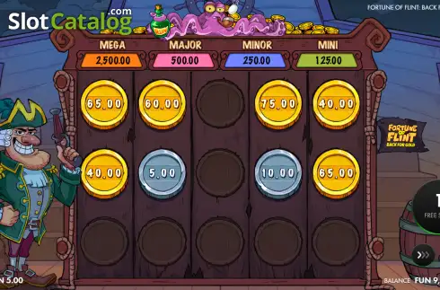 Скрин3. Fortune of Flint: Back for Gold слот