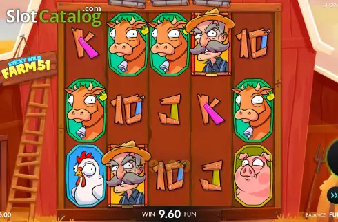 Скрин3. Sticky Wild Farm 51 слот
