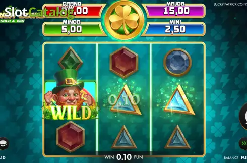 Скрин3. Lucky Patrick Coins: Hold & Win слот
