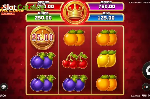 Скрин2. Joker Royal Coins: Hold & Win слот