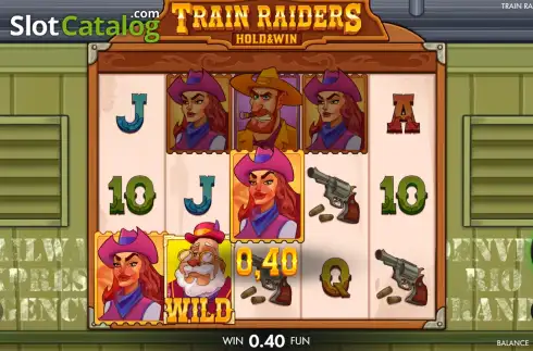 Скрин3. Train Raiders: Hold & Win слот