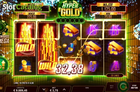 Скрин4. Hyper Gold слот