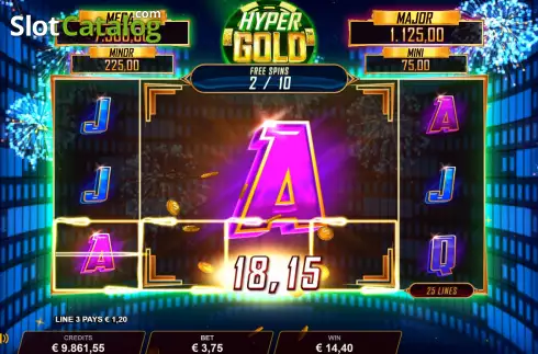 Скрин9. Hyper Gold слот