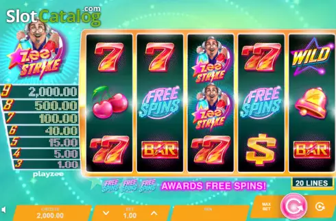 Скрин2. Zee Strike слот