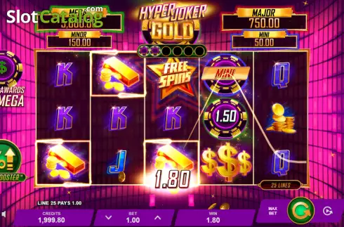 Скрин3. Hyper Joker Gold слот