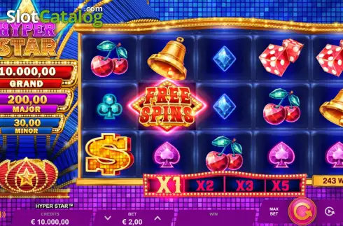 Скрин2. Hyper Star слот
