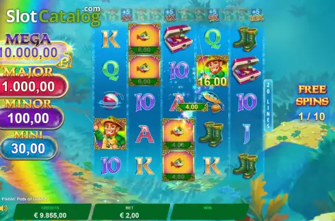 Скрин7. Fishin' Pots Of Gold слот