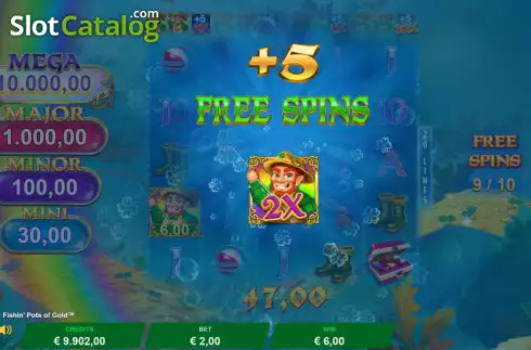 Скрин9. Fishin' Pots Of Gold слот