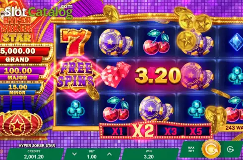 Скрин5. Hyper Joker Star слот