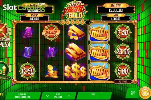 Скрин2. Hyper Viking Gold слот