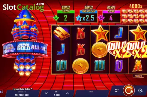 Скрин3. Hyper Gold All In слот