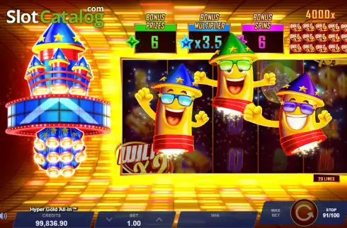 Скрин7. Hyper Gold All In слот