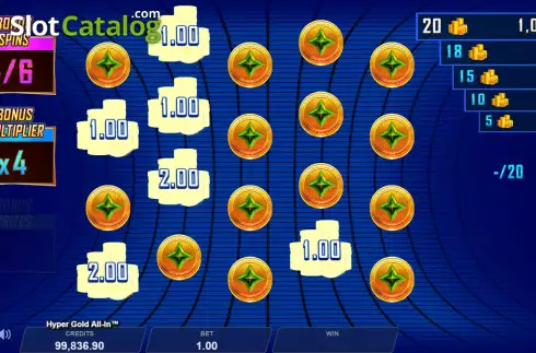 Скрин9. Hyper Gold All In слот
