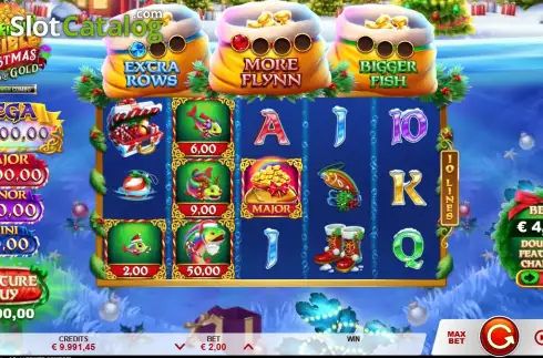 Скрин2. Fishin' Triple Christmas Pots of Gold POWER COMBO слот