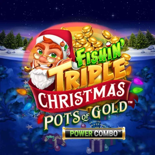 Fishin' Triple Christmas Pots of Gold POWER COMBO логотип