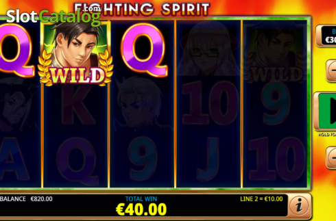 Скрин3. Fighting Spirit слот