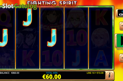 Скрин4. Fighting Spirit слот