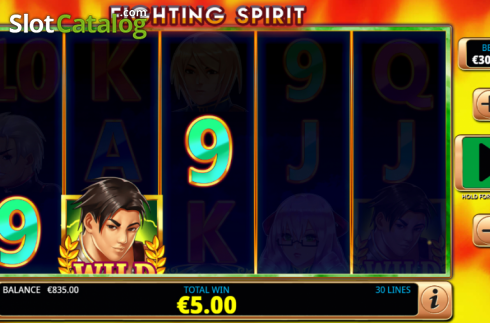 Скрин5. Fighting Spirit слот