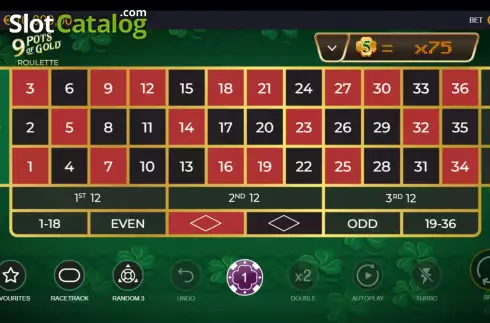 Скрин2. 9 Pots of Gold Roulette слот
