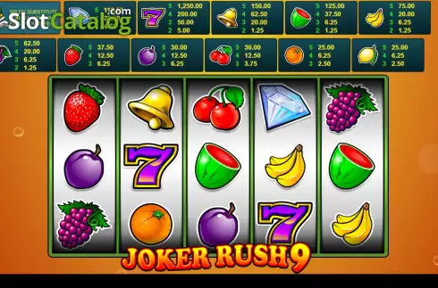 Скрин2. Joker Rush 9 слот