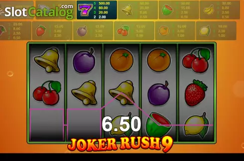 Скрин3. Joker Rush 9 слот
