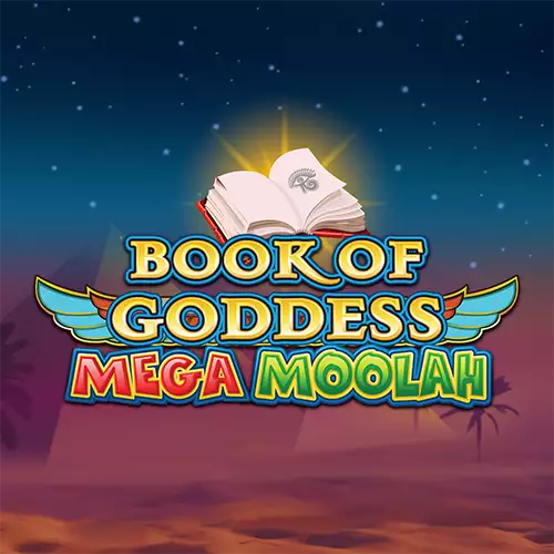 Book of Goddess Mega Moolah логотип