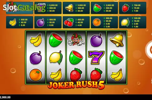 Скрин2. Joker Rush 5 слот