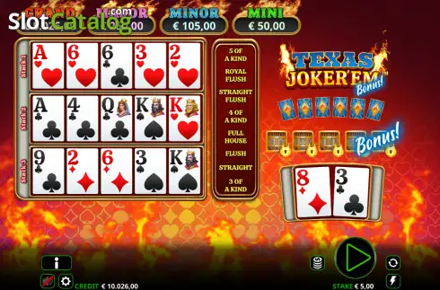 Скрин2. Texas Joker'Em слот