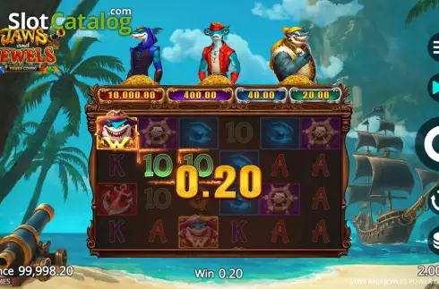 Скрин3. Jaws and Jewels Power Combo слот