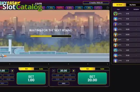 Скрин2. Sky Cash слот
