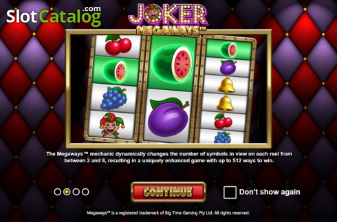 Скрин2. Joker Megaways слот
