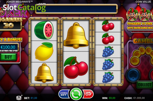 Скрин3. Joker Megaways слот