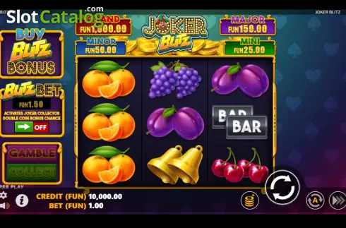 Скрин2. Joker Blitz слот