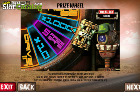Скрин6. Robo Bucks Garage слот