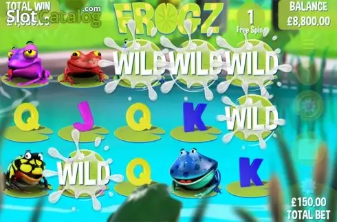 Скрин7. Frogz слот