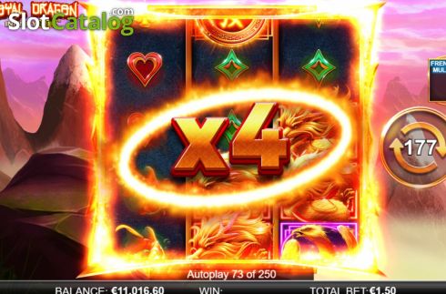 Скрин5. Royal Dragon Infinity Reels слот