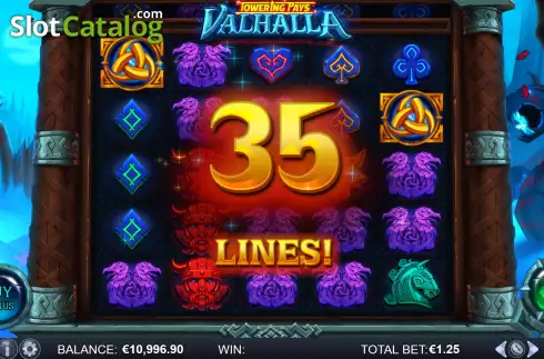 Скрин4. Towering Pays Valhalla слот