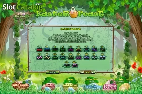 Скрин7. Easter Feast Slot слот