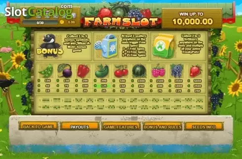 Скрин6. Farm Slot слот