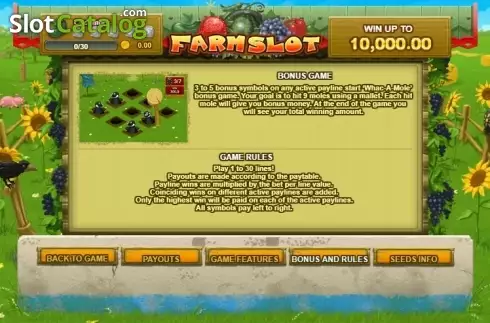 Скрин8. Farm Slot слот