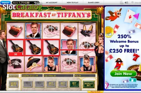 Скрин8. Breakfast at Tiffany's слот