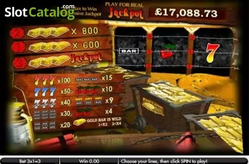 Скрин2. Bullion Bonanza слот