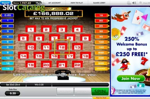 Скрин6. Deal or No Deal (Gamesys) слот