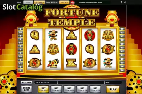 Скрин2. Fortune Temple слот