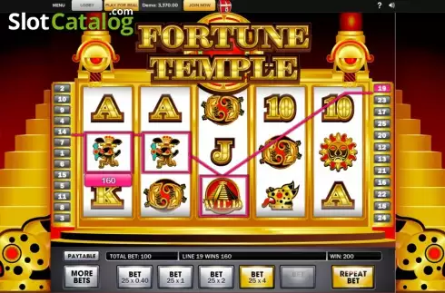 Скрин4. Fortune Temple слот
