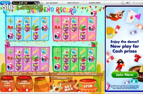 Скрин7. Jalapeno Racers слот