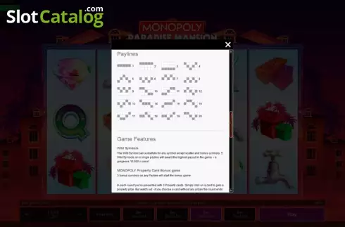 Скрин4. Monopoly Paradise Mansion слот