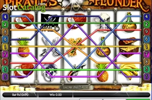 Скрин6. Pirate's Plunder (Gamesys) слот